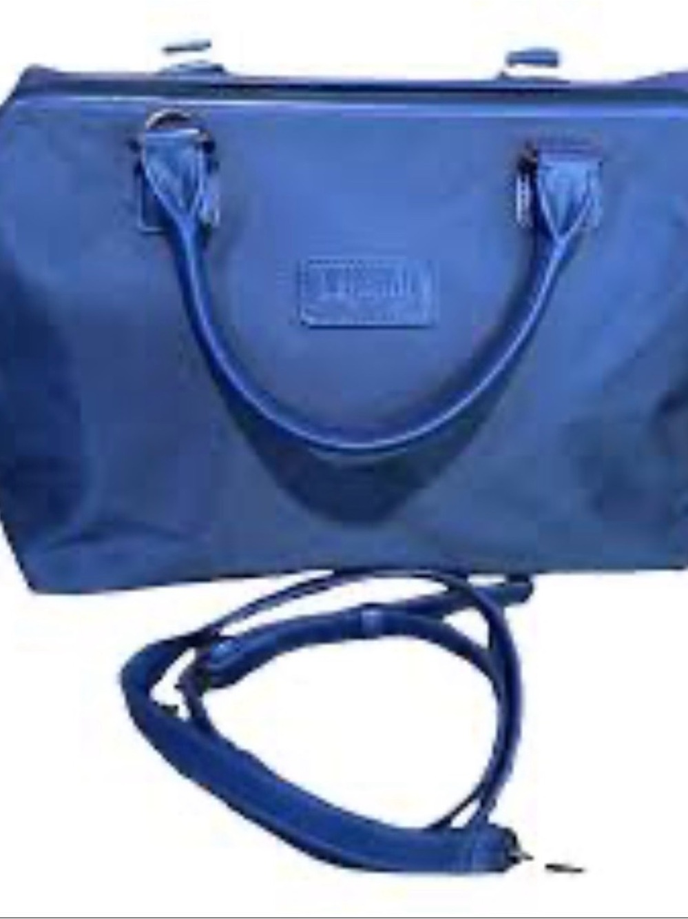 LiPAULT cardinal blue french travel bag large mint